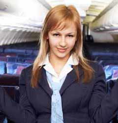 Airline Flight Attendant Photo
